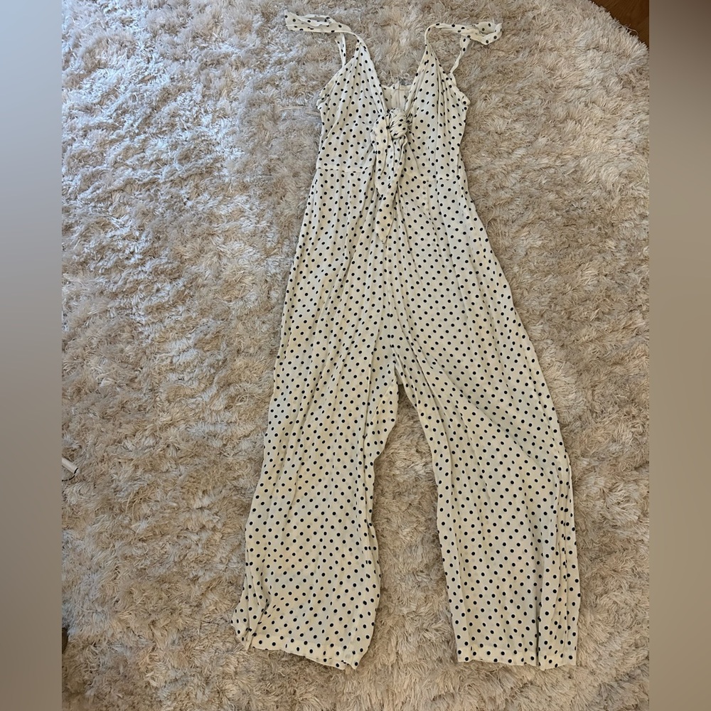 Polka dot jumpsuit